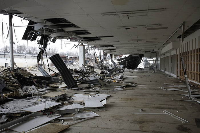 East Towne Mall (Gull Crossing, East Town Mall) - Demolition Photos From Mlive (newer photo)